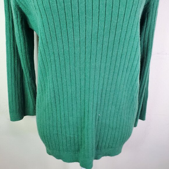 Maison Jules Juniors Green Ribbed Crew Neck Sweater XXL - Picture 6 of 10